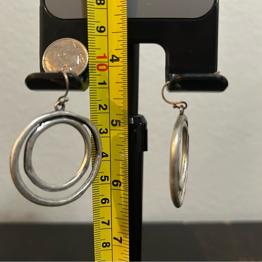 Silver Hoop Earrings